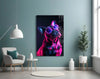 Dog with Glasses Glass Wall Art || Designer Collection by Insigneart USA