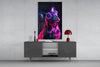 Dog with Glasses Glass Wall Art || Designer Collection by Insigneart USA