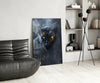 Black Panther Glass Wall Art || Designer Collection by Insigneart USA