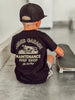 DUDES GARAGE TEE - BLACK by LITTLE RAD THINGS