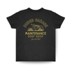 DUDES GARAGE TEE - BLACK by LITTLE RAD THINGS