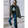 Durable Autumn Winter Faux Fur Coat For Women Casual Warm Soft Zipper Fur Jacket Plush Overcoat Pocket Plus Size Teddy Coat For Female by Stevvex