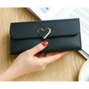 Durable Purses Luxury Love Heart Wallets For Ladies And Girls Smart Money Pocket, Card Holder Female Wallets And Phone Clutch Bag by Stevvex