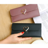 Durable Purses Luxury Love Heart Wallets For Ladies And Girls Smart Money Pocket, Card Holder Female Wallets And Phone Clutch Bag by Stevvex