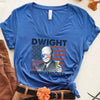 Eisenhangover 4th of July V-Neck Shirt – Funny Dwight Eisenhower Boozy V-Neck Tee by Adorb Custom Tees