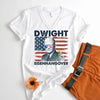 Eisenhangover 4th of July V-Neck Shirt – Funny Dwight Eisenhower Boozy V-Neck Tee by Adorb Custom Tees