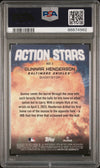 Graded 2023 Topps Chrome Update Gunnar Henderson #ASC2 Action Stars Rookie RC Baseball Card PSA 9 Mint