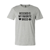Rescued Is My Favorite Place T-Shirt by Furr Baby Gifts