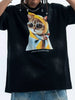 Men's Cat Graphic Round Neck T-Shirt by Simply Love