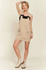Adjustable Wide Strap Square Neck Overall Dress For Women – Modern Chic, Customizable Fit, Casual & Versatile by Stevvex