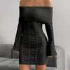 Women’s Off Shoulder Bodycon Dress by FitiqueFit