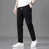 🧊 Men's Ice Silk Plus Size Straight-Leg Pants by FitiqueFit