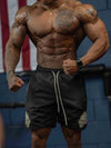 Men's Plus Size Drawstring Waist Shorts