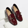 Women’s Patent Leather Square Toe Shoes by FitiqueFit