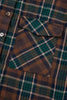 Timeless Women's Classic Plaid Button-Up Long Sleeve Jacket – Lightweight & Stylish Cotton-Blend Outerwear by Stevvex