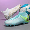 Soccer Shoes Long And Short Spikes Adult Student Race Shoes Training by My Store
