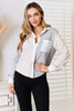 Double Take Color Block Curved Hem Shirt by Wild and Free Boutique