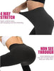 Cropped High-Rise Leggings – Moon Cat Print Workout Pants by FitiqueFit
