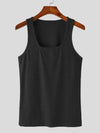 Men's Square Neck Wide Strap Tank