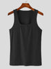 Men's Square Neck Wide Strap Tank