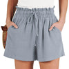 Solid-color Loose-fitting Casual Fashionable Shorts by My Store