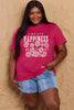 Simply Love Full Size CREATE HAPPINESS Graphic Cotton T-Shirt by Simply Love