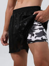 Men's Plus Size Elastic Waist Shorts