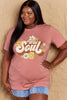 Simply Love Full Size WILD SOUL Graphic Cotton T-Shirt by Simply Love
