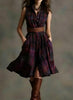 Women's Plaid Collared Sleeveless Fitted Waist Dress by FitiqueFit