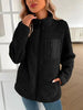 Winter Warm Zip Up Long Sleeve Jacket Fuzzy Cozy & Stylish Jacket Cold-Weather Essential Outdoor Jacket by Stevvex