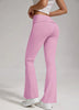 🔥 Women's Low-Waisted Folded Waist Flared Pants - Low-Rise Wide-Leg Trousers by FitiqueFit