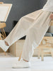 Men's Plus Size Cropped Straight Pants