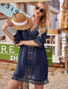 Resort Beach Tunic Dress | Patchwork Cover-Up by FitiqueFit