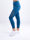 JupiterGear High-Waisted Pilates Leggings with Side Pockets & Mesh Pan