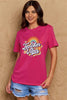 Simply Love Full Size TEACHER VIBES Graphic Cotton T-Shirt by Simply Love