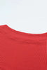 Ribbed Knit Off-Shoulder Blouse by Wild and Free Boutique