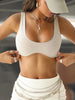 Seamless Scoop Neck Active Bra