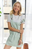 Adjustable Wide Strap Square Neck Overall Dress – Modern and Chic Square Neck Dress with Adjustable Straps and Trendy Overall Style by Stevvex