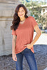 Basic Bae Bamboo Full Size V-Neck Short Sleeve T-Shirt by Simply Love