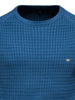 Texture Round Neck Long Sleeve Sweater