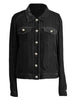 Casual Button-Up Long Sleeve Jacket with Chest Pockets and Relaxed Fit by Stevvex