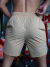 Men's Plus Size Quick-Dry Beach Shorts with Drawstring