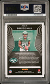 Graded 2022 Panini Illusions Breece Hall #75 T/C Dots Rookie RC Football Card PSA 10 Gem Mint