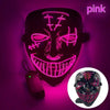 Cold Light Halloween Mask Led Luminous by My Store