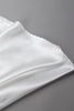 Back Elastic Waist Satin Minx Skirt