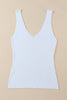 V-Neck Wide Strap Tank