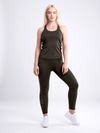 JupiterGear High-Waisted Pilates Leggings with Side Pockets & Mesh Pan
