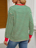 Striped Long Sleeve Casual T-Shirt by Simply Love