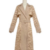 Fall Temperament Coat All-matching Fashion Hollowed-out Women's Coat Dress