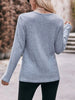 Ribbed Knit Long Sleeve T-Shirt by Simply Love